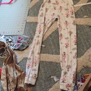 Ballerina soft pajama pants girls